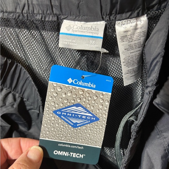 NWT Columbia Rain Pants - Picture 8 of 12